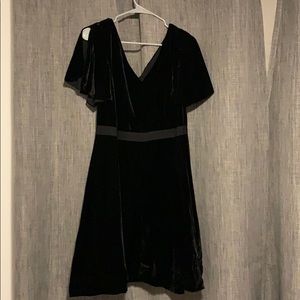 Velvet Black mini dress